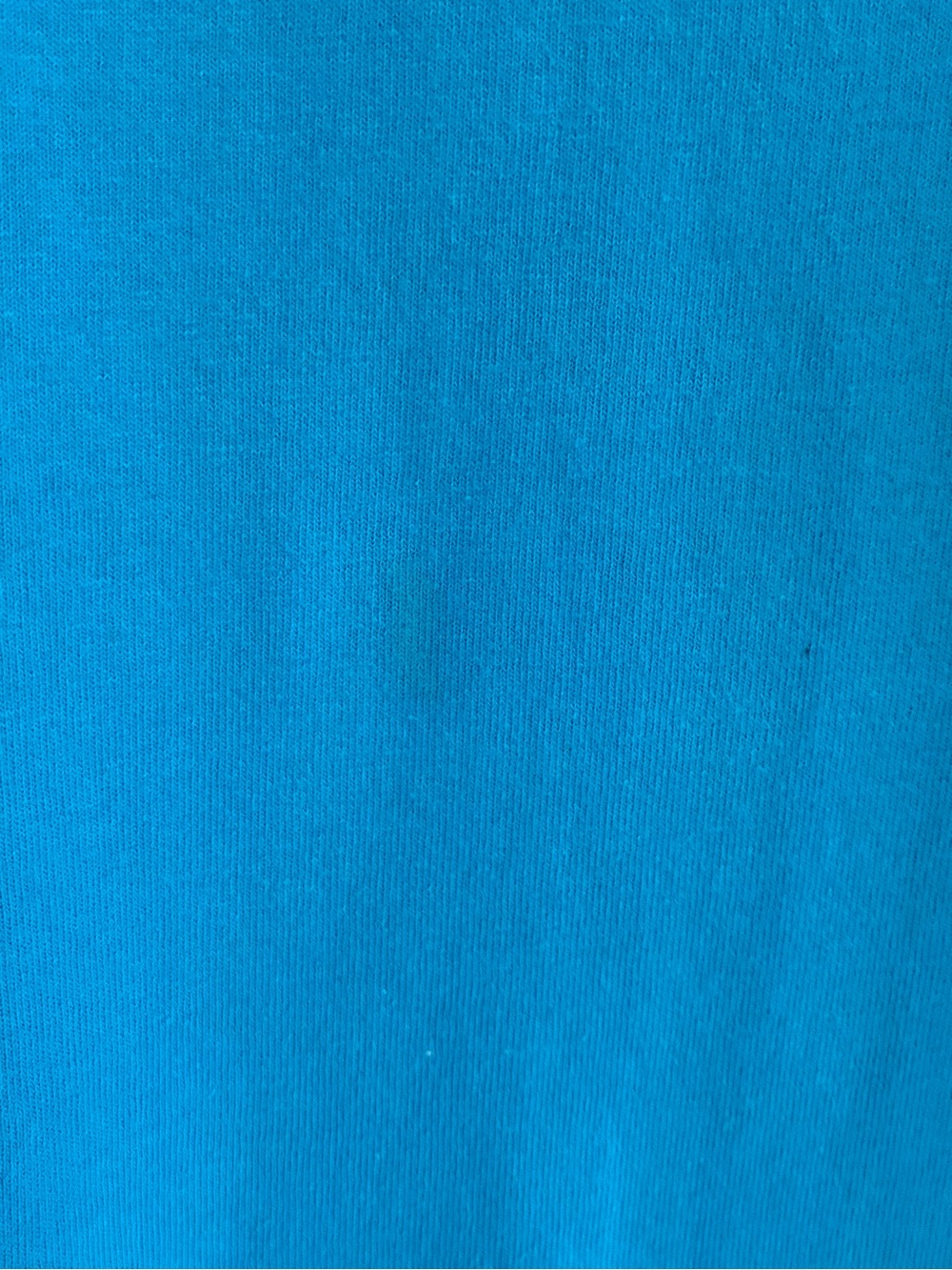 Alley Cats Solid Teal Blue Crewneck T-Shirt Sz L - Picture 3 of 5